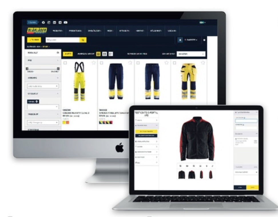 Blaklader B2B-Onlineshop