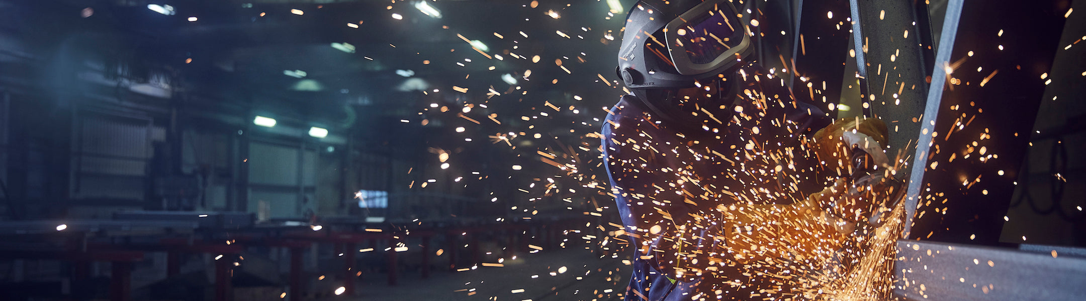 Arbeitskleidung Schweißer und Metallindustrie