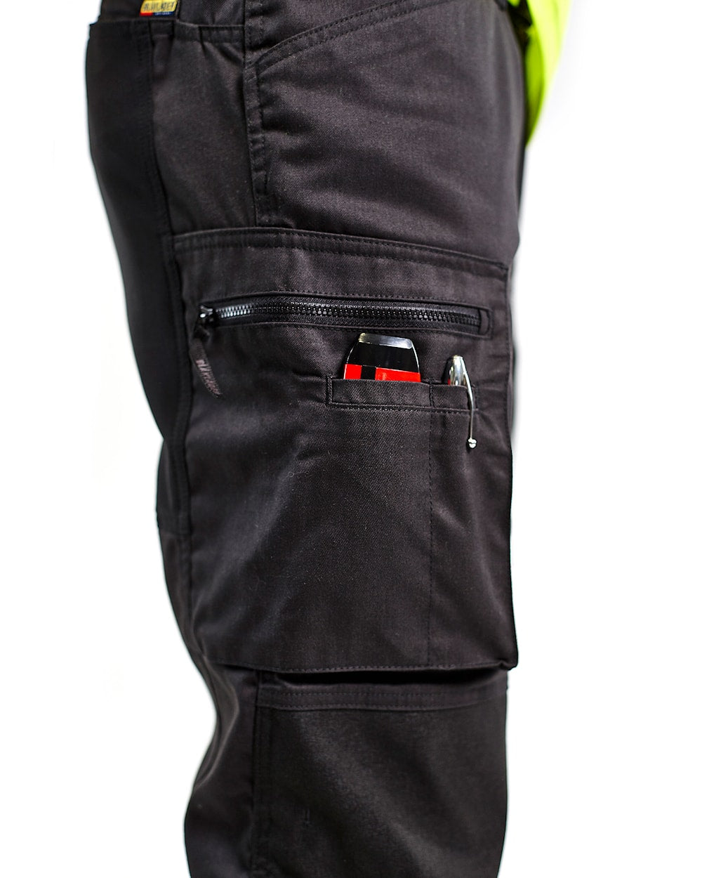 High Vis Arbeitshose mit Stretch