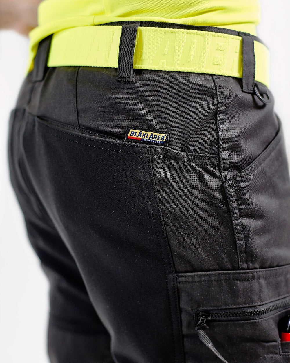 High Vis Arbeitshose mit Stretch