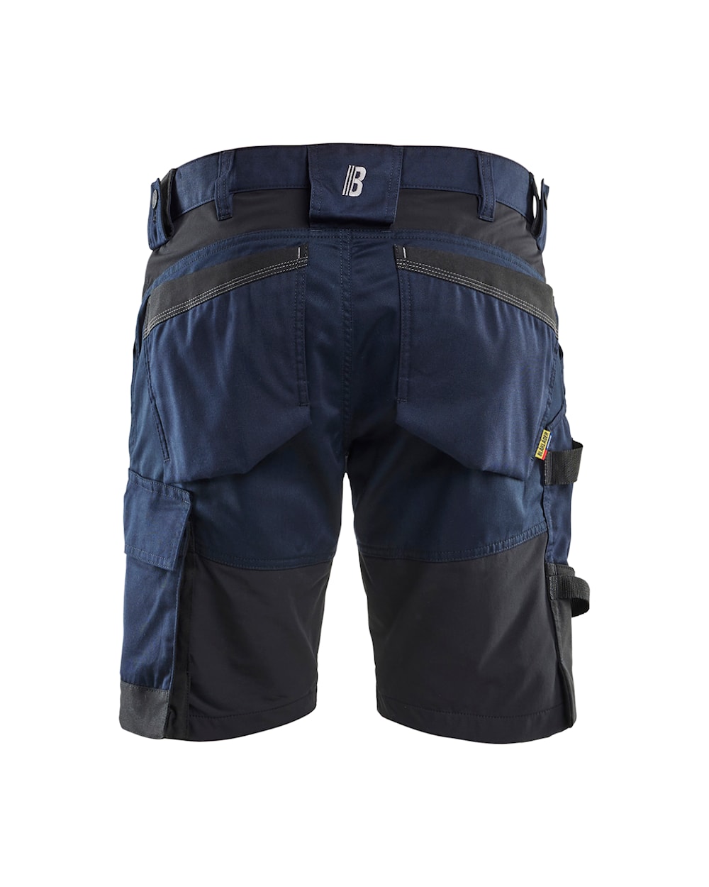 Handwerker Shorts mit Stretch vorne in hinten Marineblau