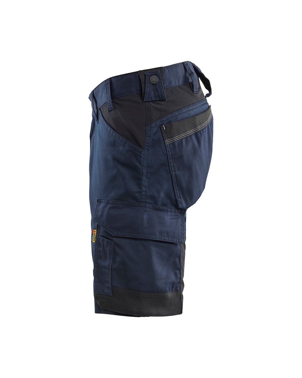 Handwerker Shorts mit Stretch links in dunkel Marineblau