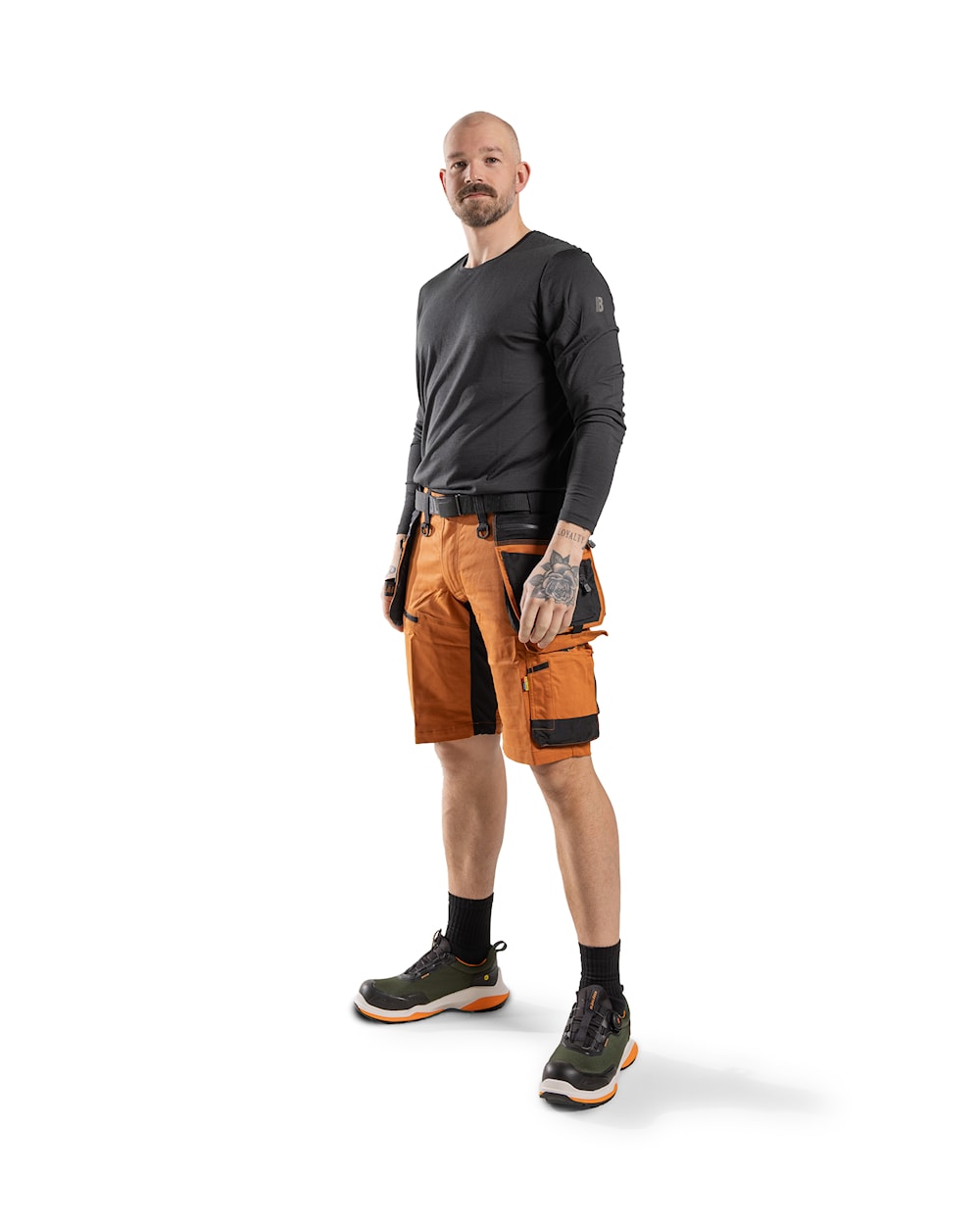 STRIKER Handwerker Shorts mit Stretch