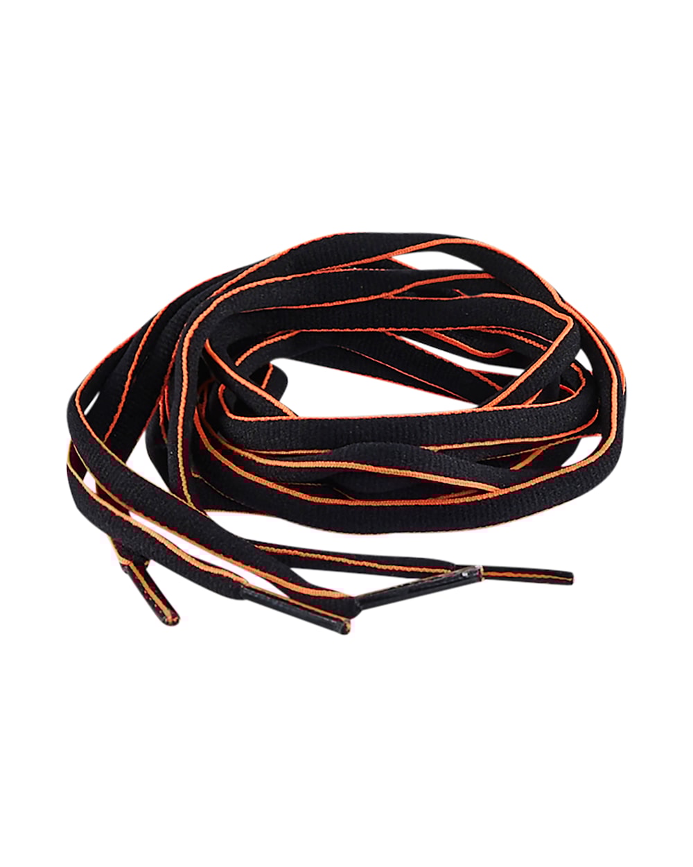 Original Schnürsenkel in Schwarz/Orange