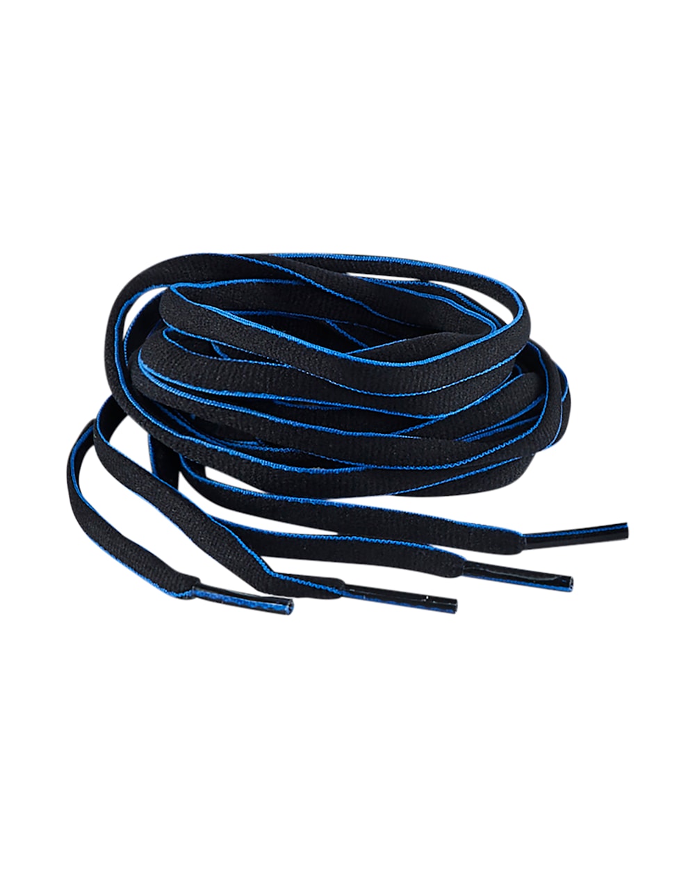Original Schnürsenkel in Schwarz/Kornblau