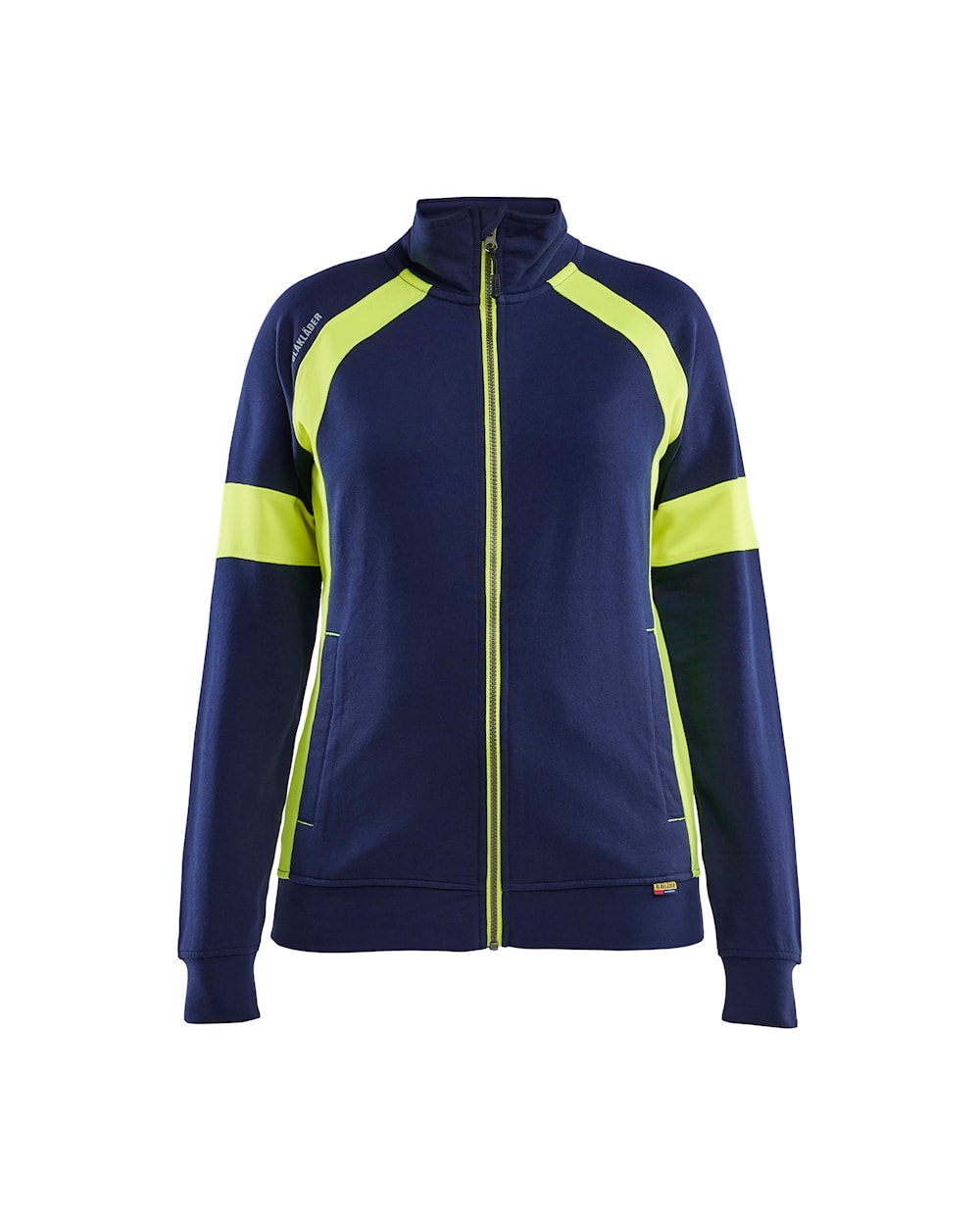 Damen Sweatshirt mit High Vis Full Zip