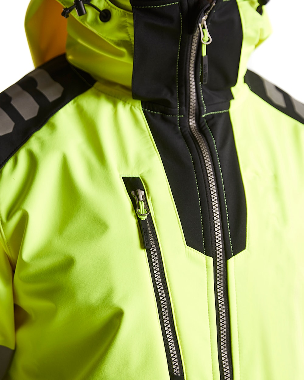 High Vis Softshell Jacke
