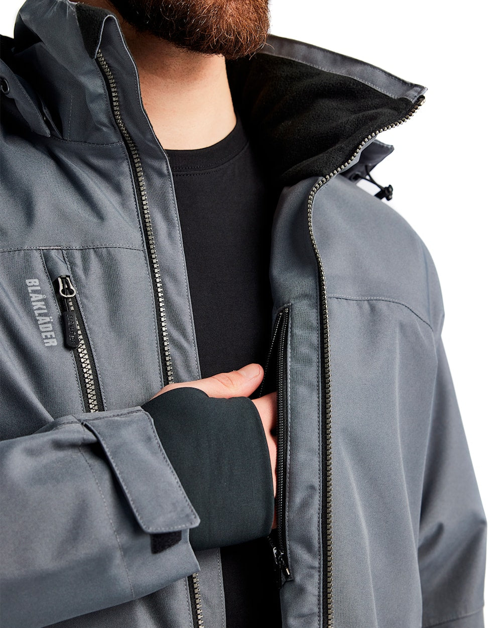 Arbeitsjacke Winter Herren gefüttert