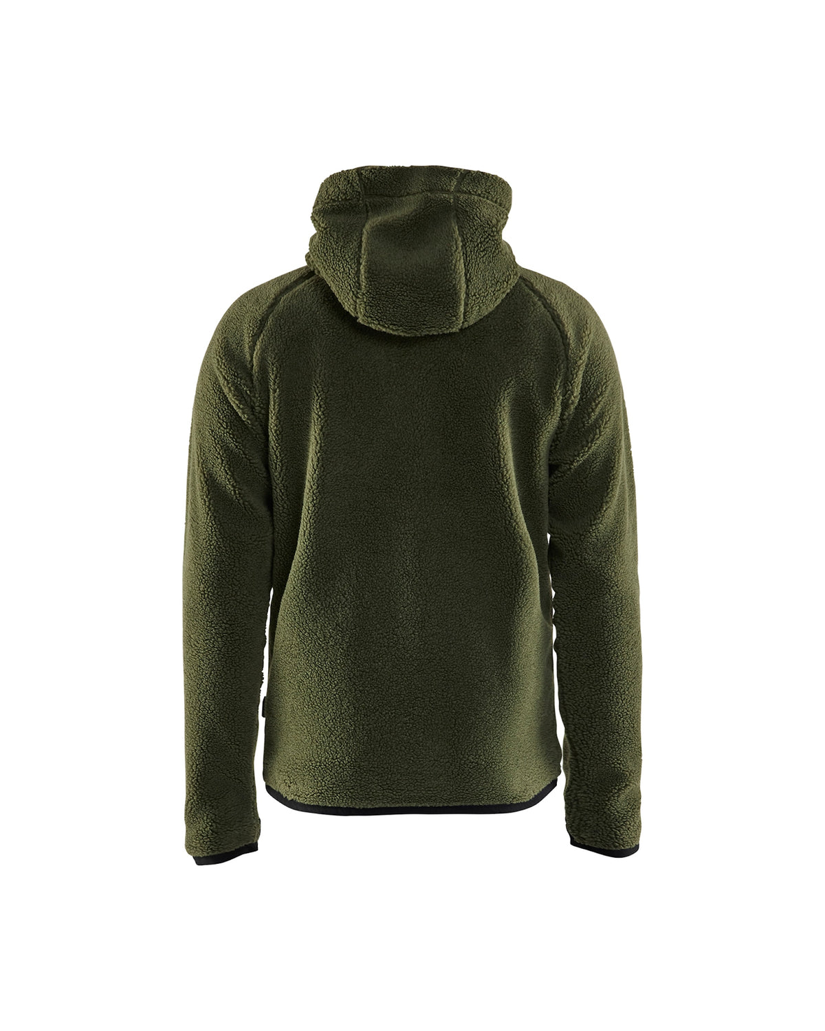 Pile Jacke mit Kapuze