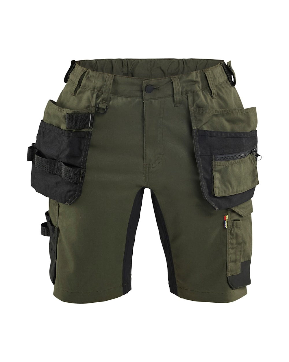 Damen Handwerker Shorts mit Stretch