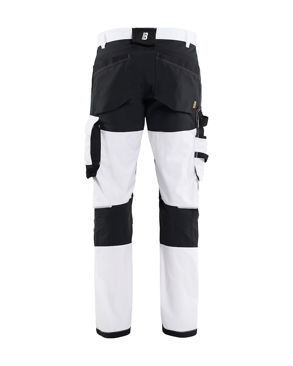 Blåkläder Bundhose Stretch, Ansicht von hinten, mit verstärkten Gesäßtaschen und Stretch-Bereichen.