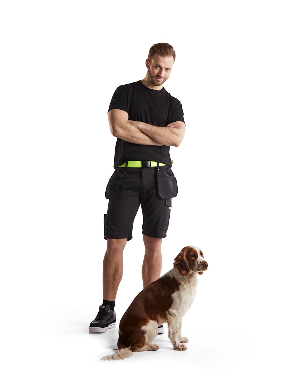 Service Shorts mit Nageltaschen