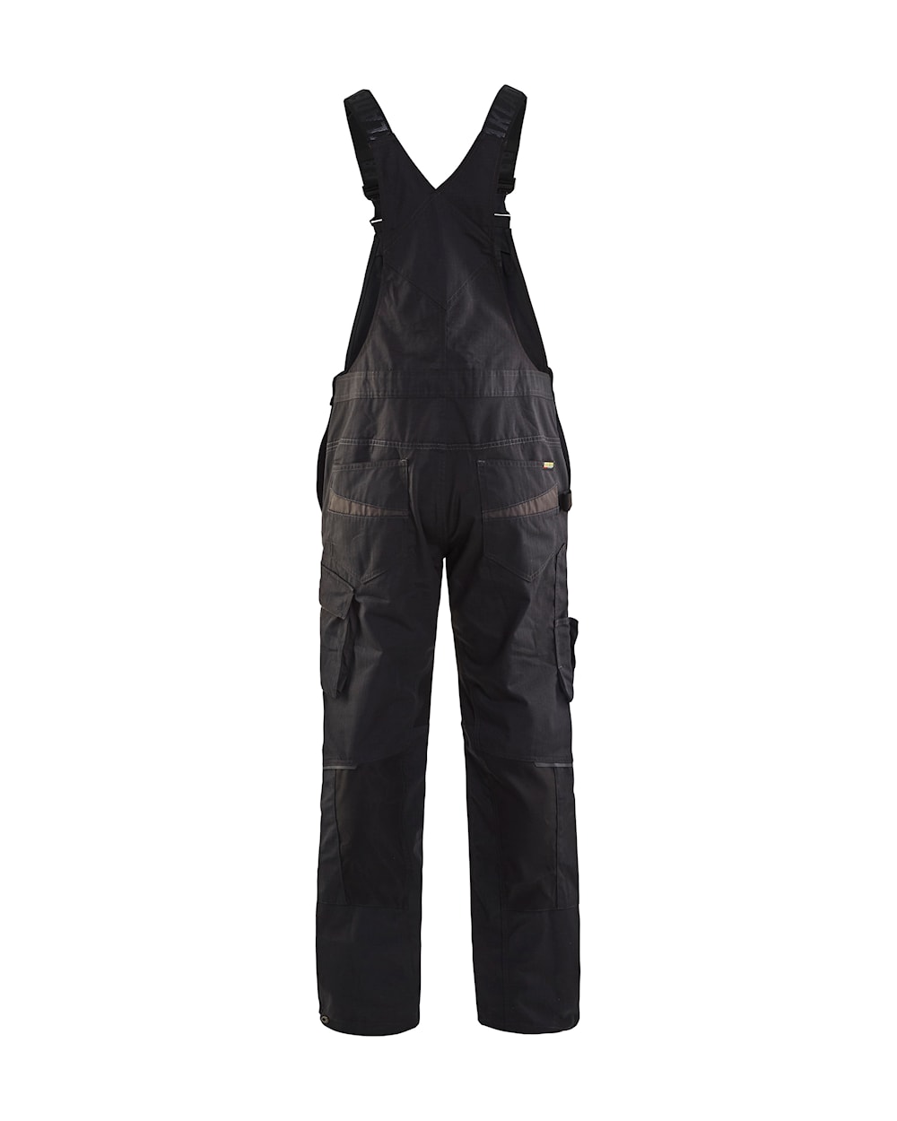 arbeitslatzhose schwarz/dunkelgrau hinten