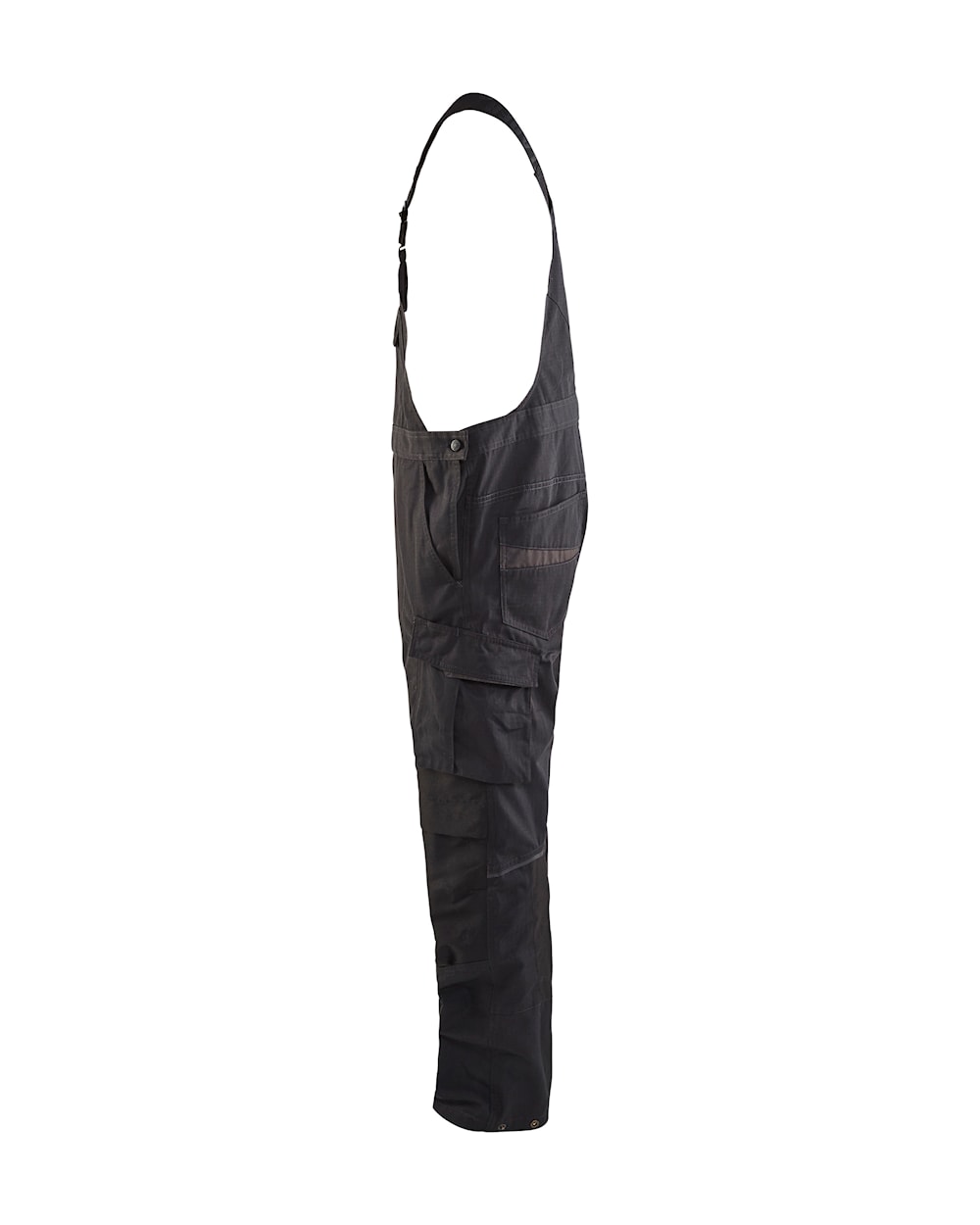 arbeitslatzhose schwarz/dunkelgrau links