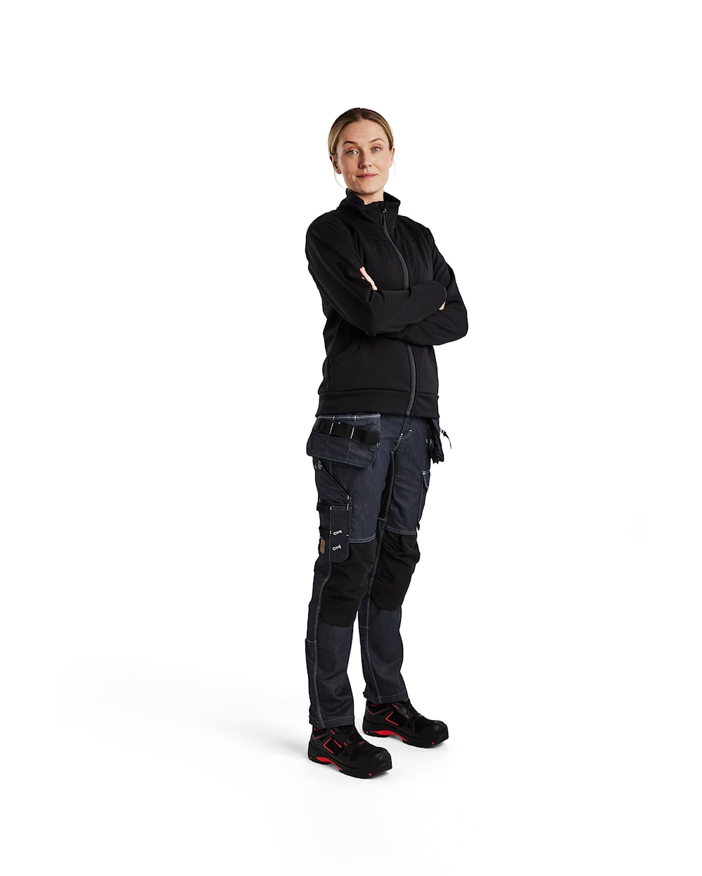 Damen Sweatshirt mit Reißverschluss