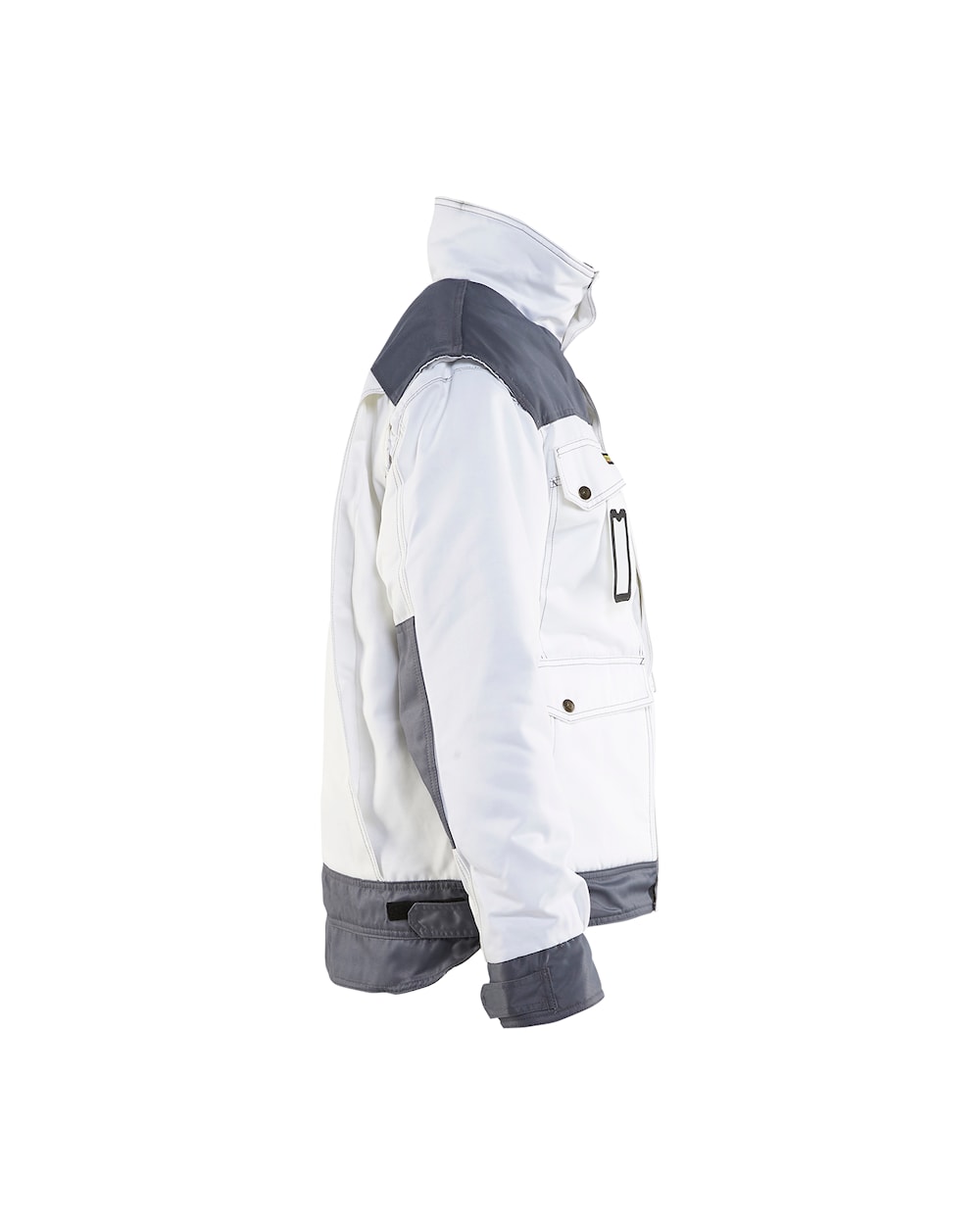 maler-jacke weiß/grau rechts