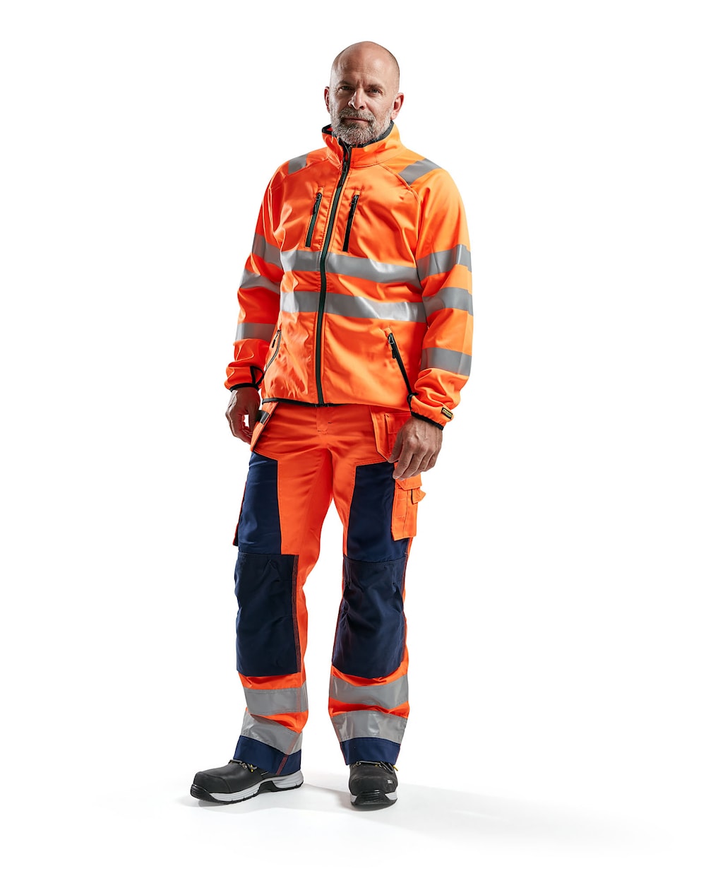High Vis Softshell Jacke
