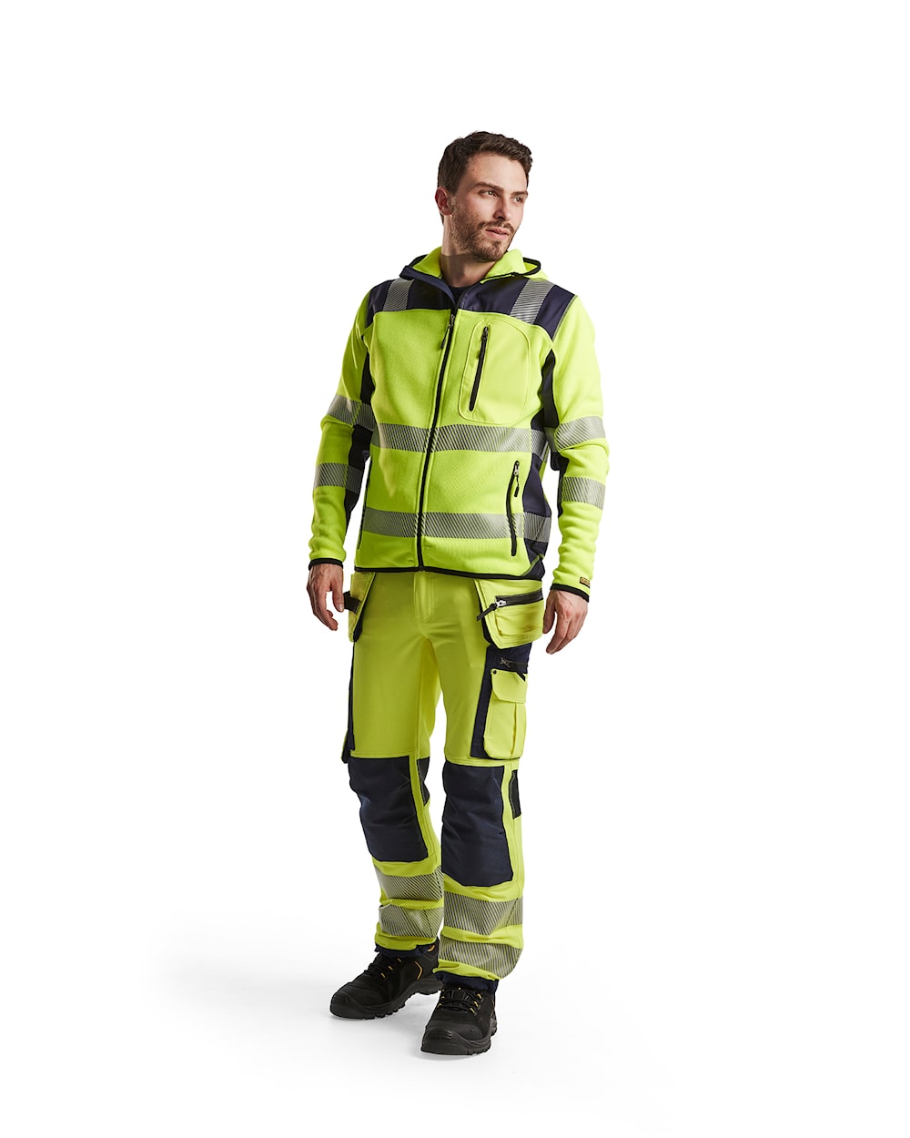 High Vis Strickjacke