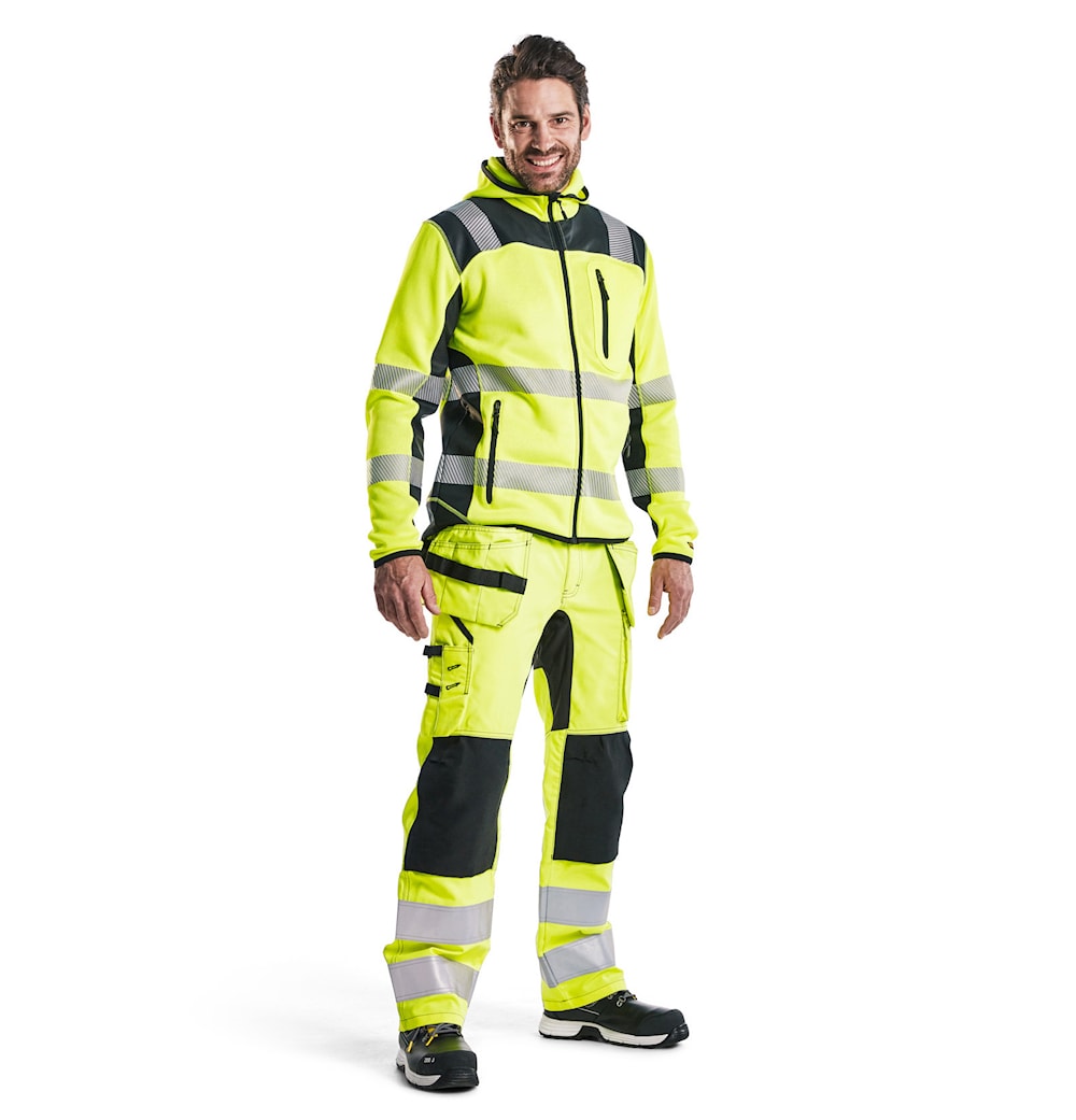 High Vis Strickjacke