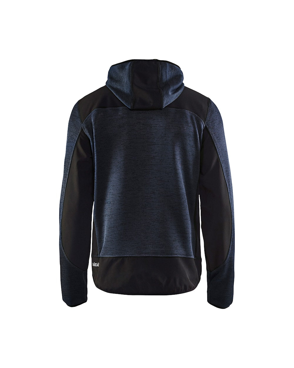 Blakläder Strickjacke von hinten in Dunkel Marineblau / Schwarz