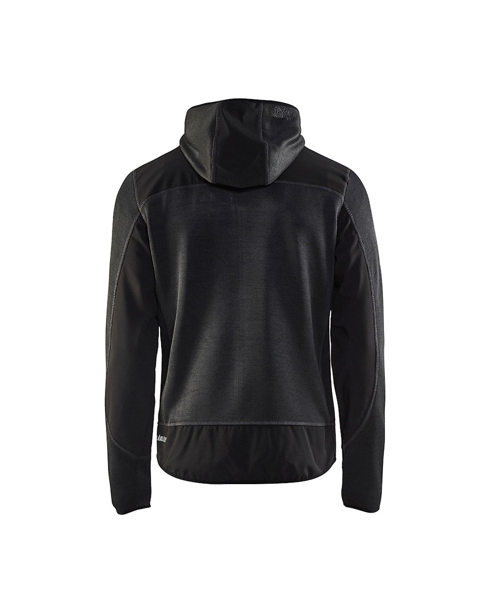 Blakläder Strickjacke von hinten in Dunkelgrau / Schwarz