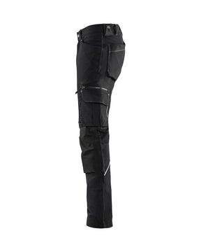 Handwerker Arbeitshose ohne Nageltaschen 4-Wege-Stretch X1900