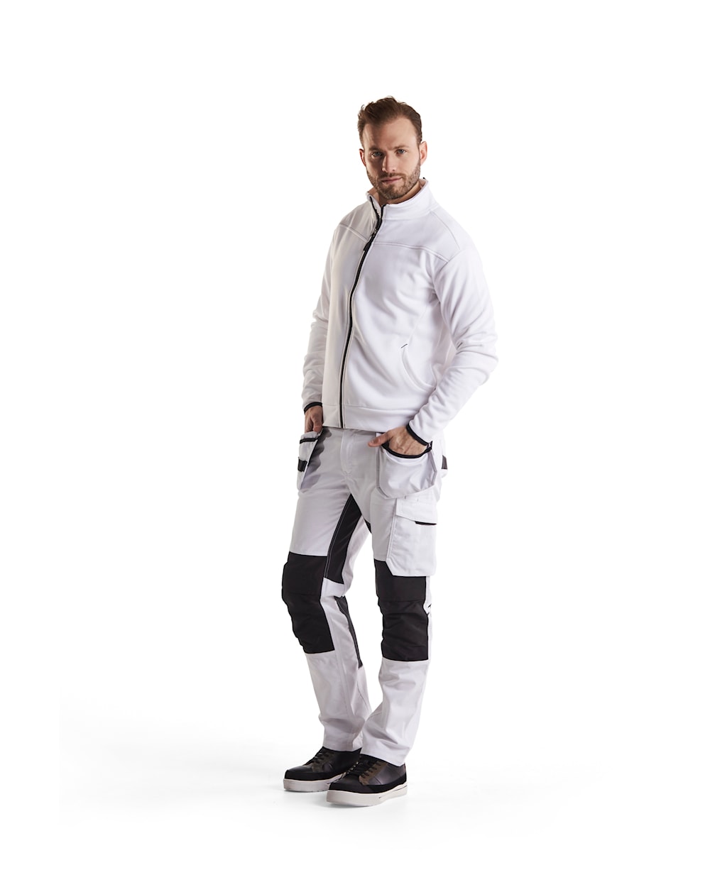 Sweatjacke mit Reißverschluss