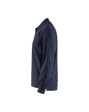 Langarm Polo Shirt