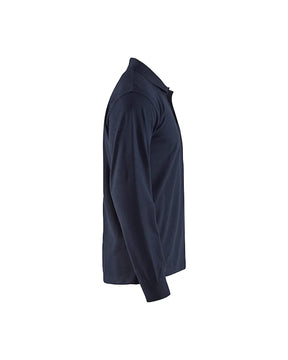Langarm Polo Shirt