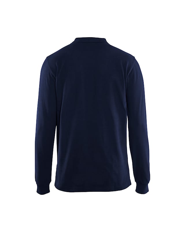 Langarm Polo Shirt