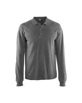 Langarm Polo Shirt
