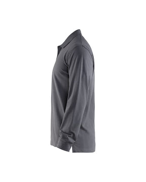 Langarm Polo Shirt