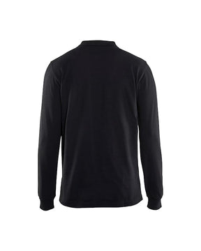 Langarm Polo Shirt