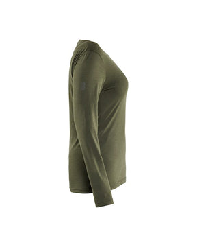 Langarm T-Shirt aus Merinowolle für Damen