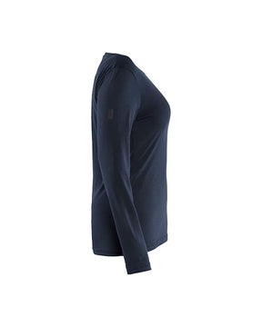 Langarm T-Shirt aus Merinowolle für Damen