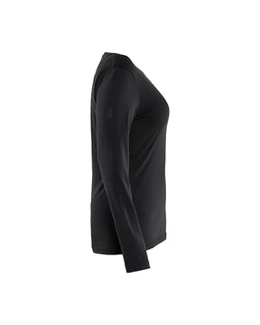 Langarm T-Shirt aus Merinowolle für Damen