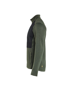Sweatshirt mit durchgehendem Reissverschluss
