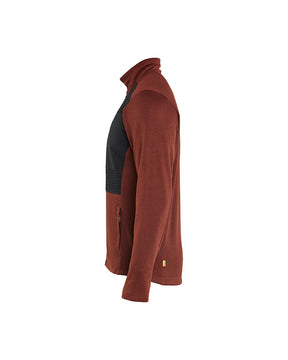 Sweatshirt mit durchgehendem Reissverschluss