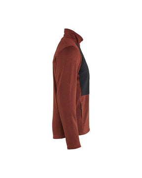 Sweatshirt mit durchgehendem Reissverschluss