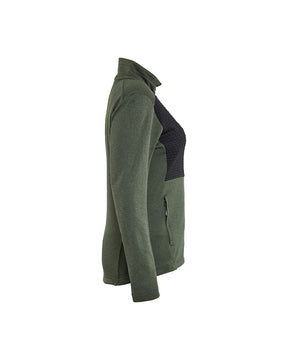 Damen Sweatshirt mit durchgehendem Reissverschluss
