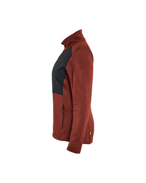 Damen Sweatshirt mit durchgehendem Reissverschluss