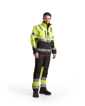 High Vis Softshell Jacke