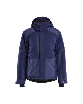 Arbeitsjacke Winter, Marineblau, Vorderansicht