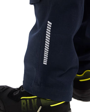 Reflektierende Details am Bein der Blaklader Damen Industrie Arbeitshose Stretch