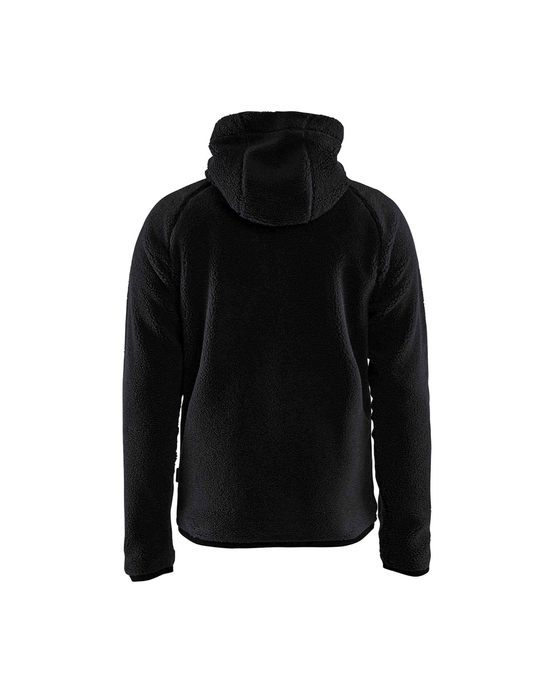 Pile Jacke mit Kapuze