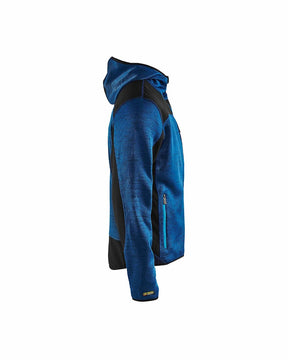Blakläder Strickjacke von rechts in Marineblau / Marineblau