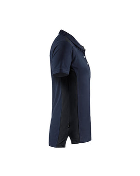 Damen Polo Shirt in Dunkel Marineblau von Rechts