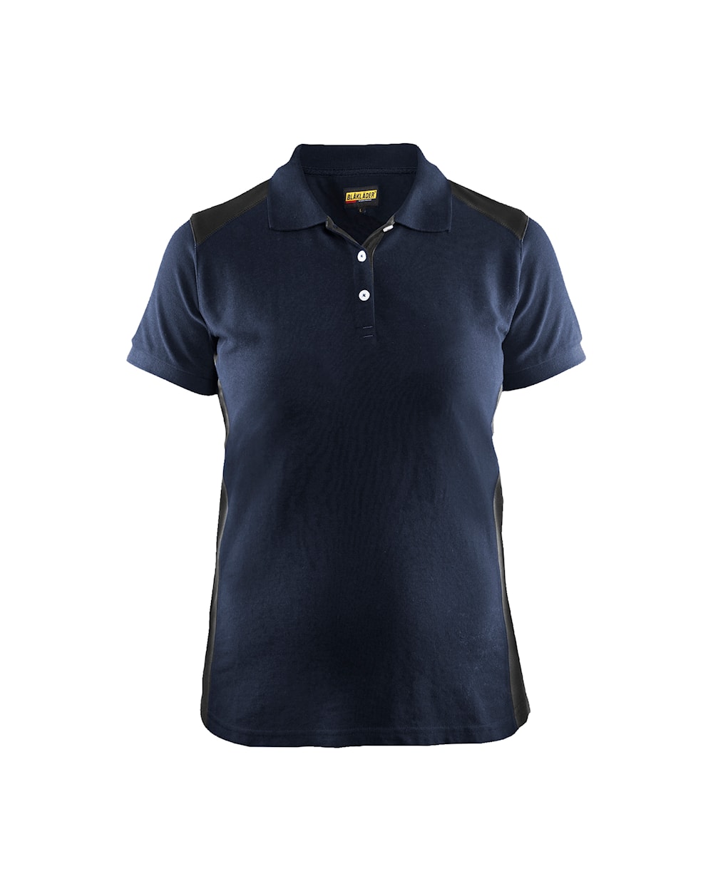 Damen Polo Shirt in Dunkel Marineblau von Vorne