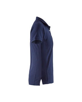 Damen Polo Shirt in Marineblau von Rechts