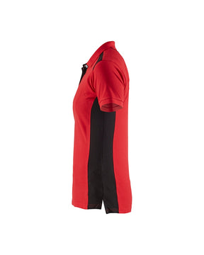 Damen Polo Shirt in Rot von Links